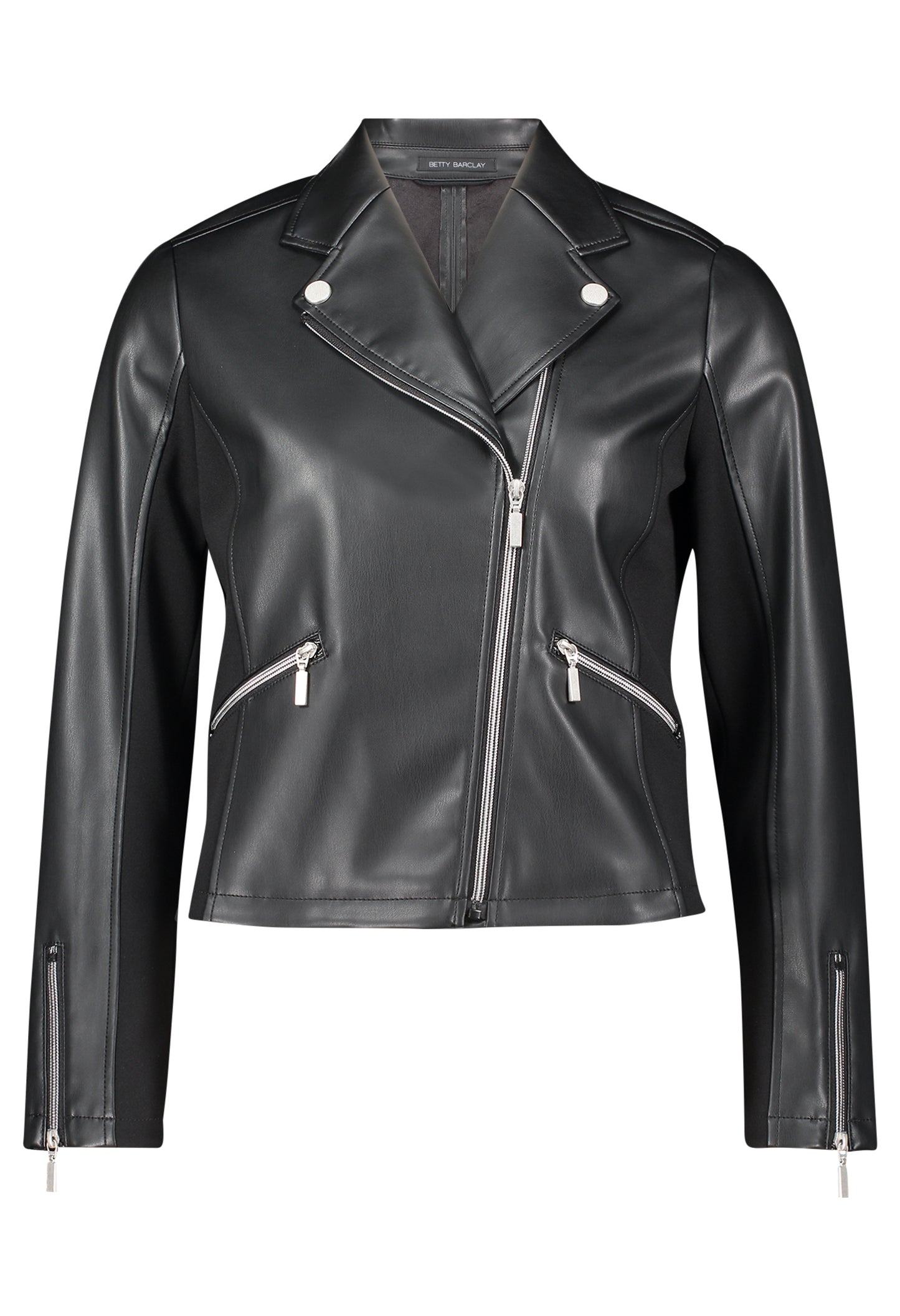 Faux Leather Biker Jacket