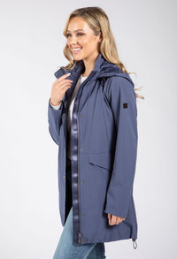 Detachable Hood Rain Coat