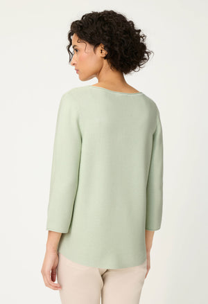 3/4 Sleeve Knit Jumper