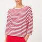 Striped Raglan Sleeve Jumper