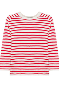 Striped Raglan Sleeve Jumper