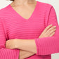 V-Neck Knit Jumper