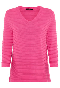 V-Neck Knit Jumper
