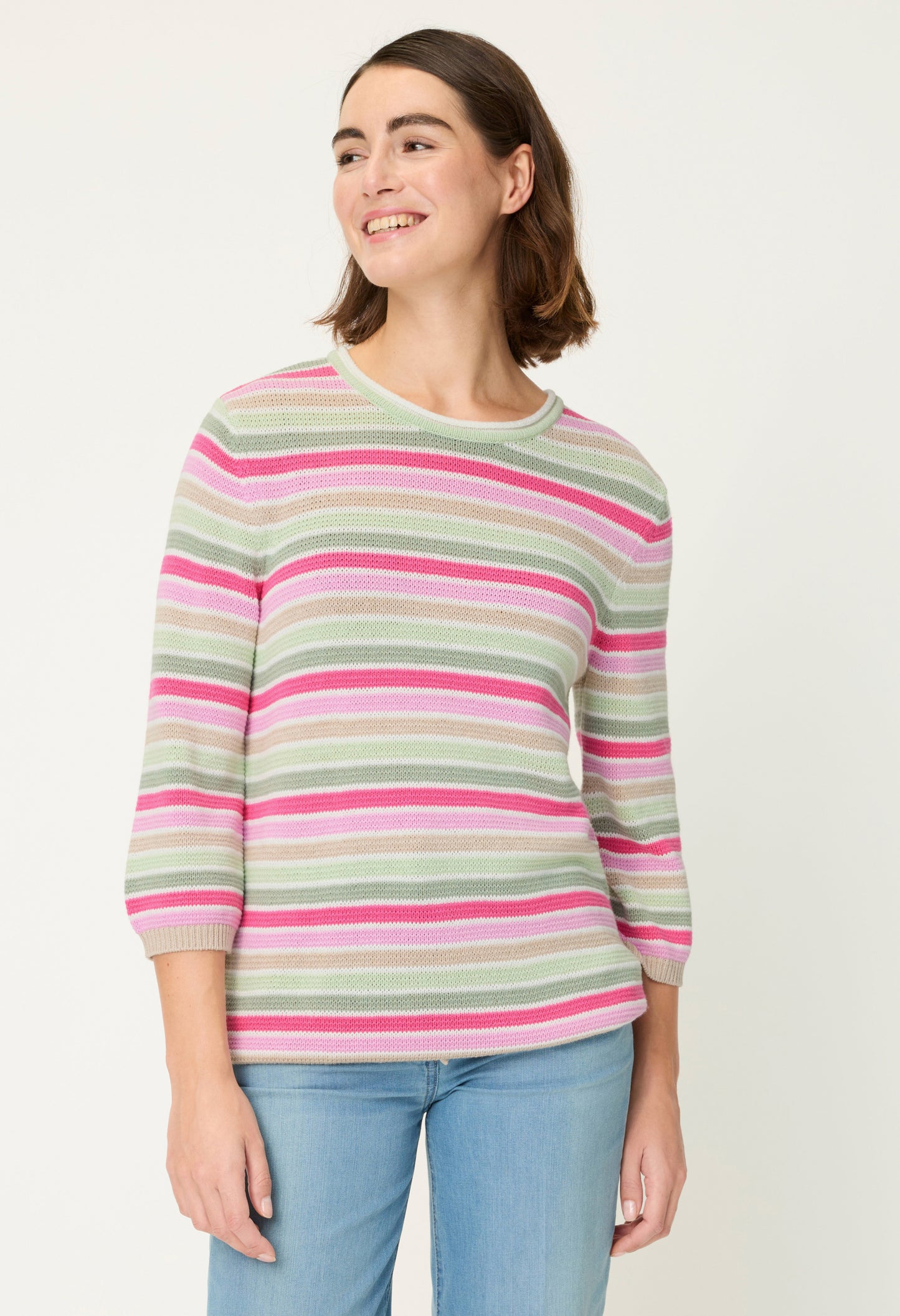 Striped Knit Jumper