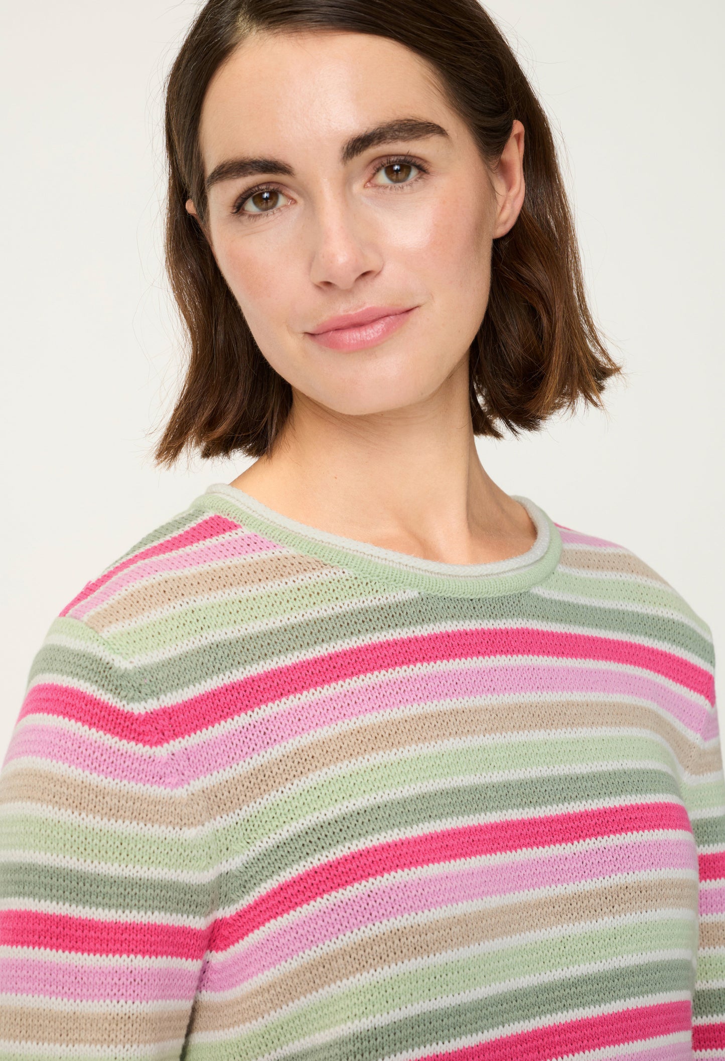 Striped Knit Jumper