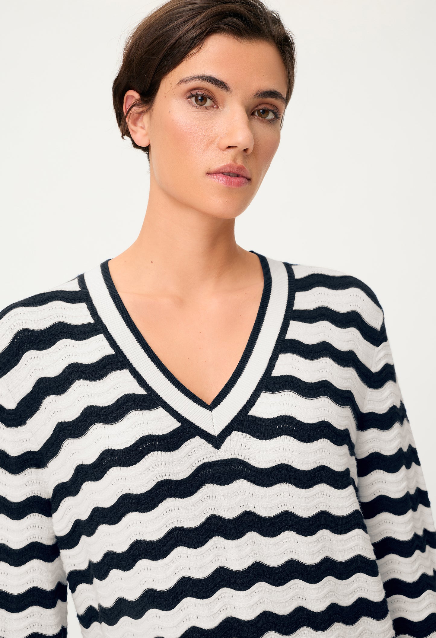 Striped Knit Jumper