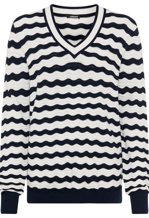 Striped Knit Jumper
