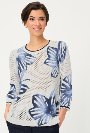 Floral Knit Jumper