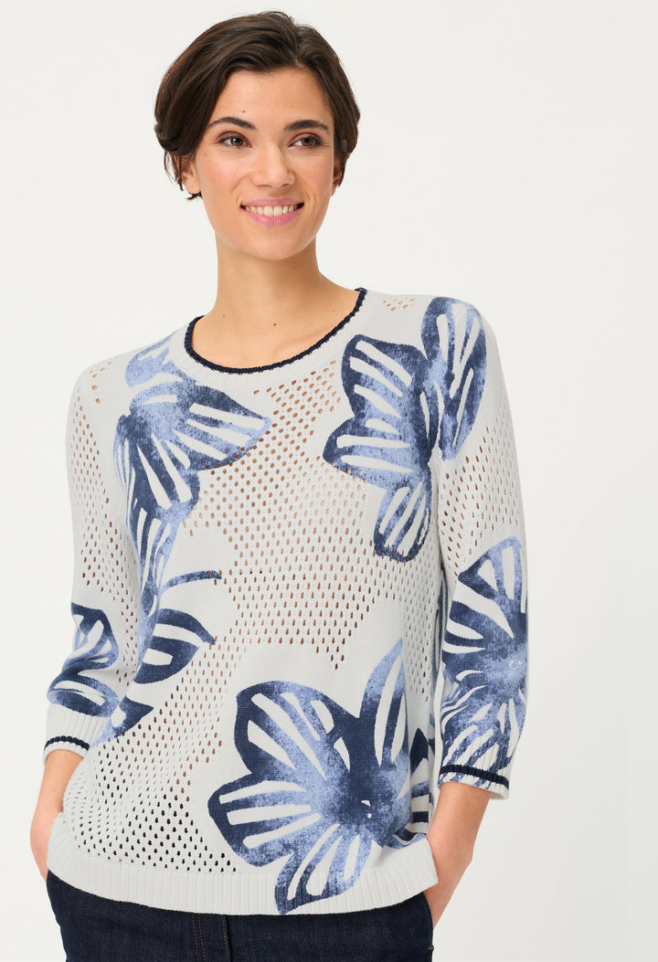 Floral Knit Jumper