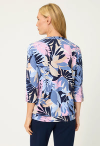 Leaf Print Blouse