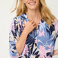 Leaf Print Blouse