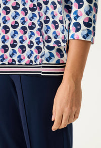 Geometric Print Top