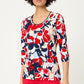 Floral 3/4 Sleeve Top