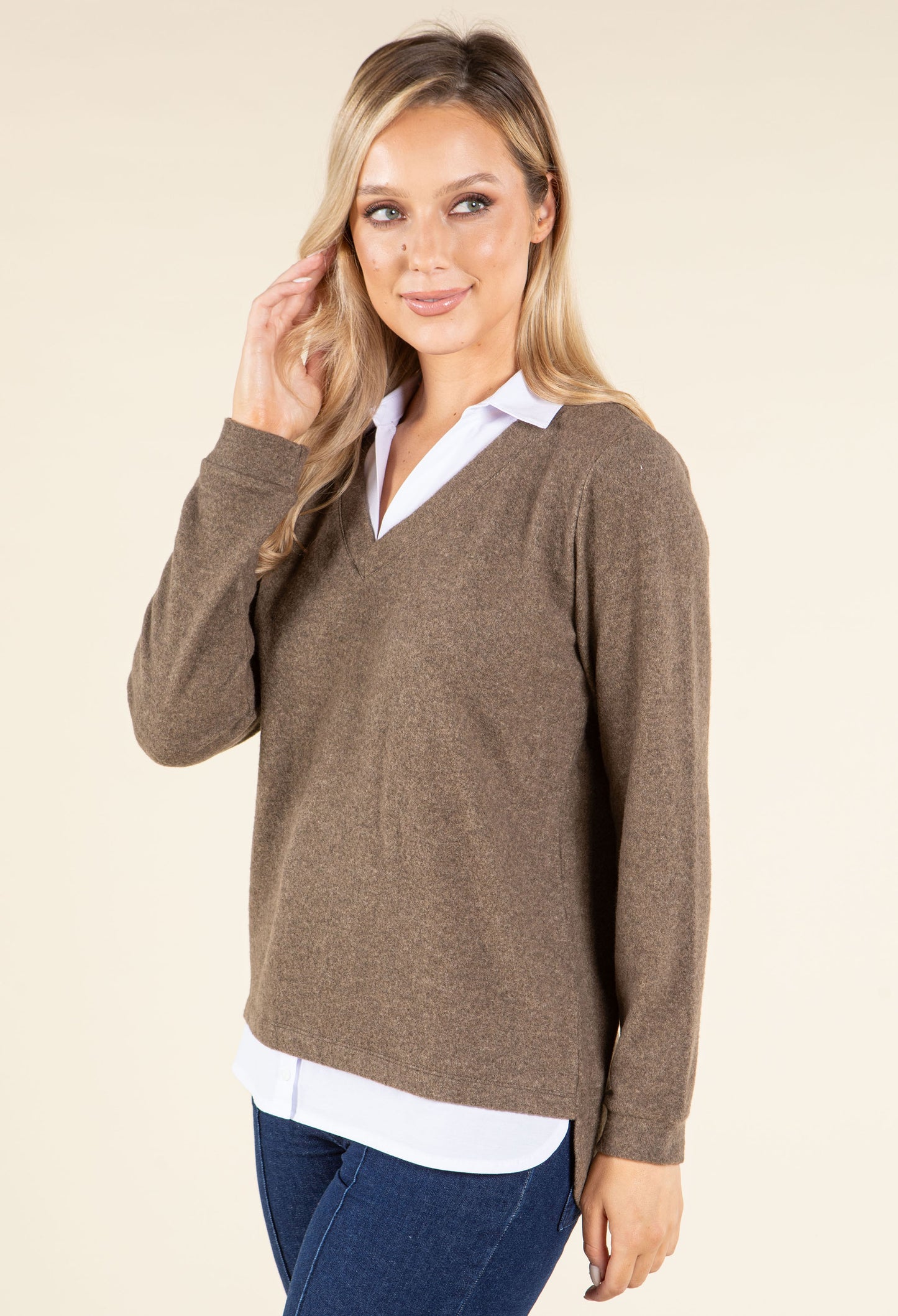 2 in 1 Soft Touch Knit