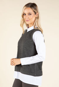 2 in 1 Soft Touch Shirt & Top