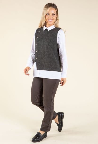 2 in 1 Soft Touch Shirt & Top