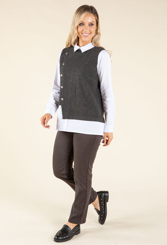 2 in 1 Soft Touch Shirt & Top