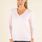 Long Sleeve V-Neck Top