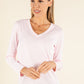 Long Sleeve V-Neck Top