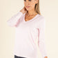 Long Sleeve V-Neck Top