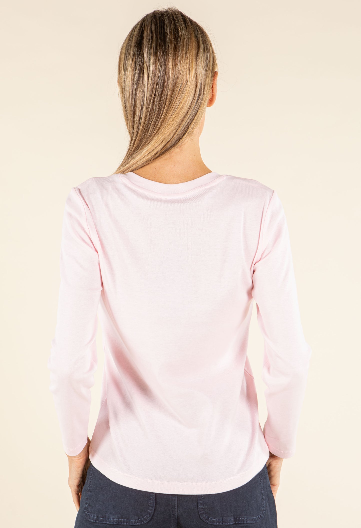 Long Sleeve V-Neck Top