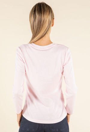 Long Sleeve V-Neck Top