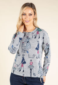 Paris Inspired Knit Top