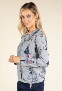 Paris Inspired Knit Top