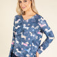 Dachshund Print Knit Top