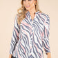 Zebra Print Blouse