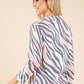 Zebra Print Blouse