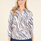 Zebra Print Blouse