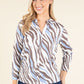 Zebra Print Blouse