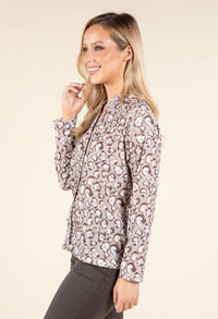 Leopard Print Blouse