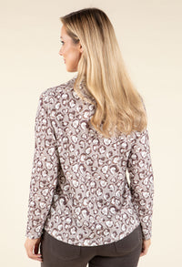 Leopard Print Blouse