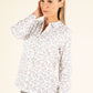 Leaf Print Blouse