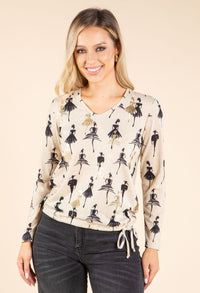 Ballerina Soft Touch Knit Top