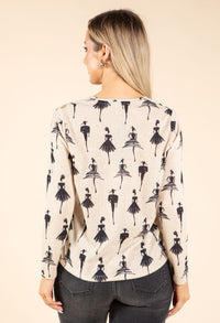 Ballerina Soft Touch Knit Top