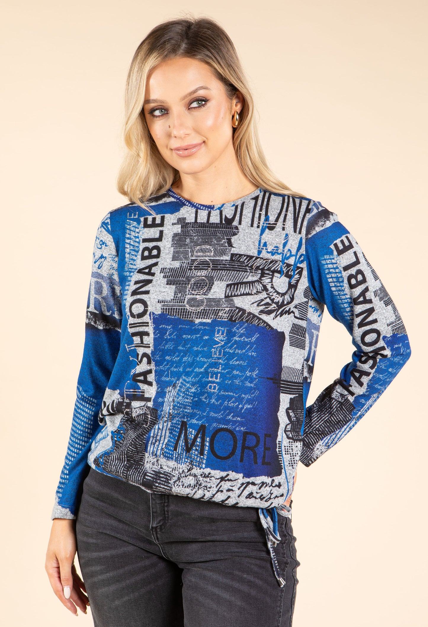 Fashion Soft Touch Knit Top