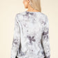Watercolour Design Knit Top