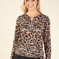 Super Soft Leopard Knit Top