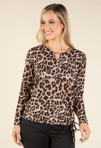 Super Soft Leopard Knit Top