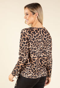 Super Soft Leopard Knit Top