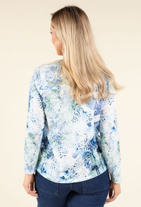 Diamante V-Neck Knit Top