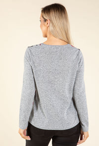 Floral Super Soft Knit Top