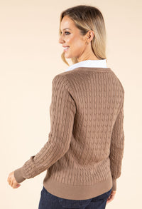 Cable Knit Pullover