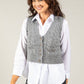 Adare Cable Knit Waistcoat