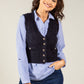 Adare Cable Knit Waistcoat