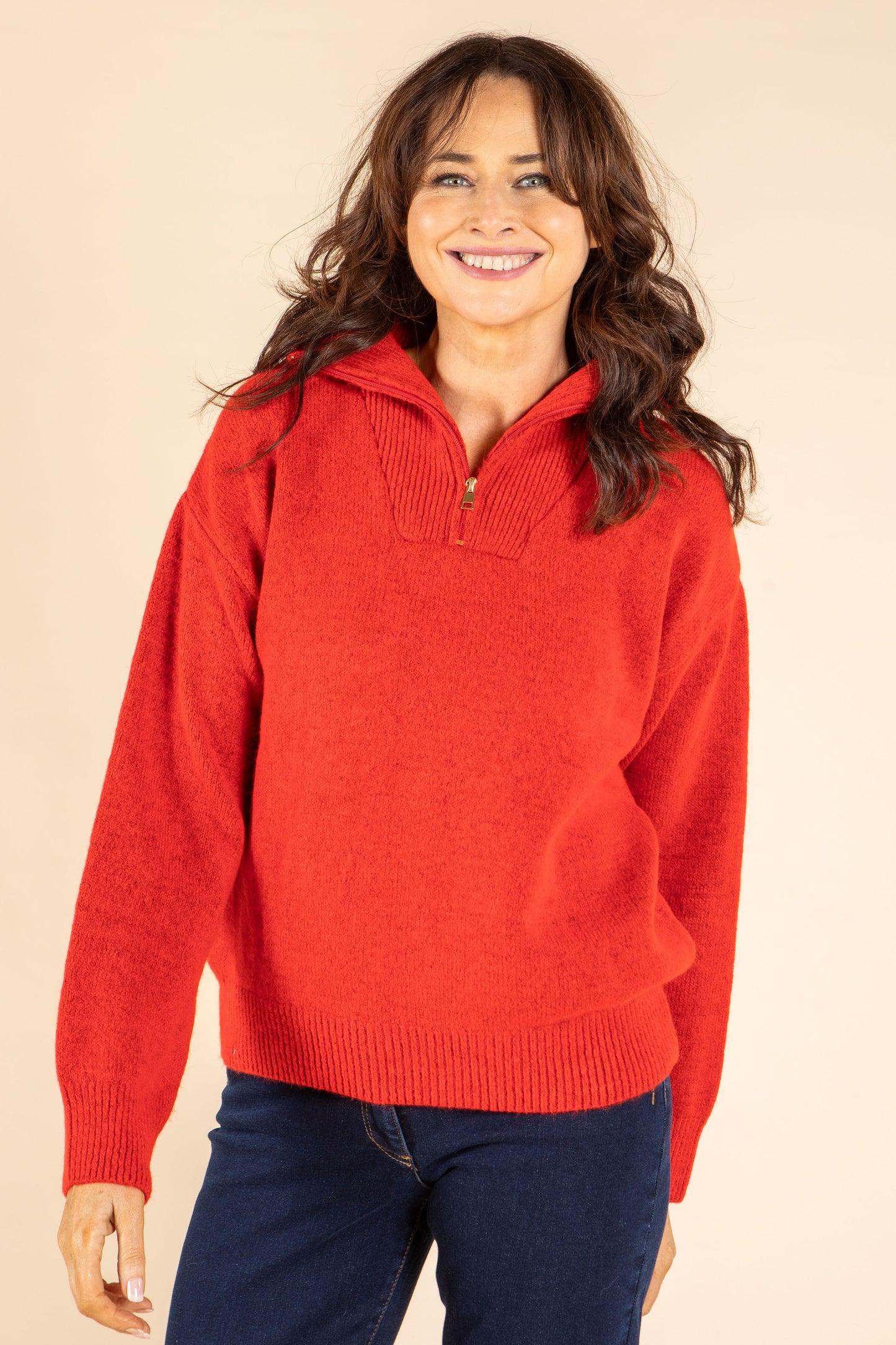 Willow Quarter Zip Knit Pullover