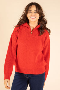 Willow Quarter Zip Knit Pullover